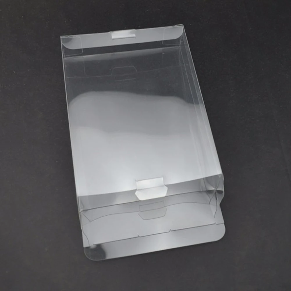 Caja de juego de plástico transparente, funda protectora de cartucho PET para G-ameBoy Advance Color para G-B G-BC G-BA