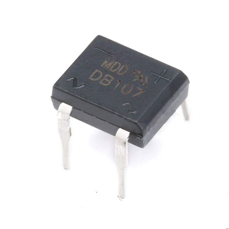 10pc DIP MDD DB107 1A/1000V rectifier DB107S Silicon bridge rectifier