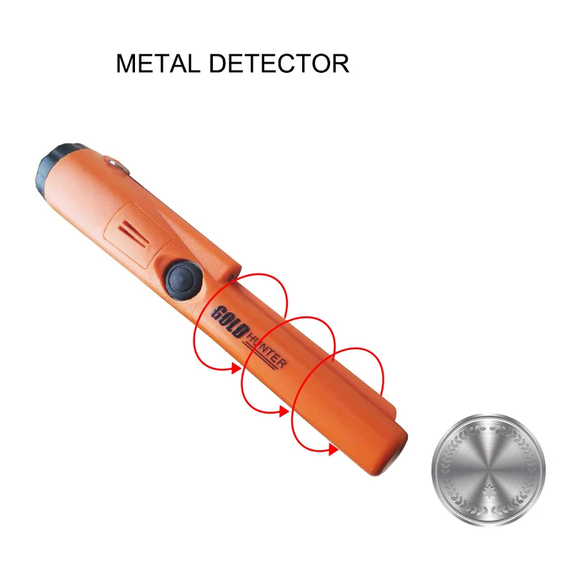 Gold Hunter Underground Metal Detector Mini GP Pinpointer Portable Waterproof Hand Help Gold Detector