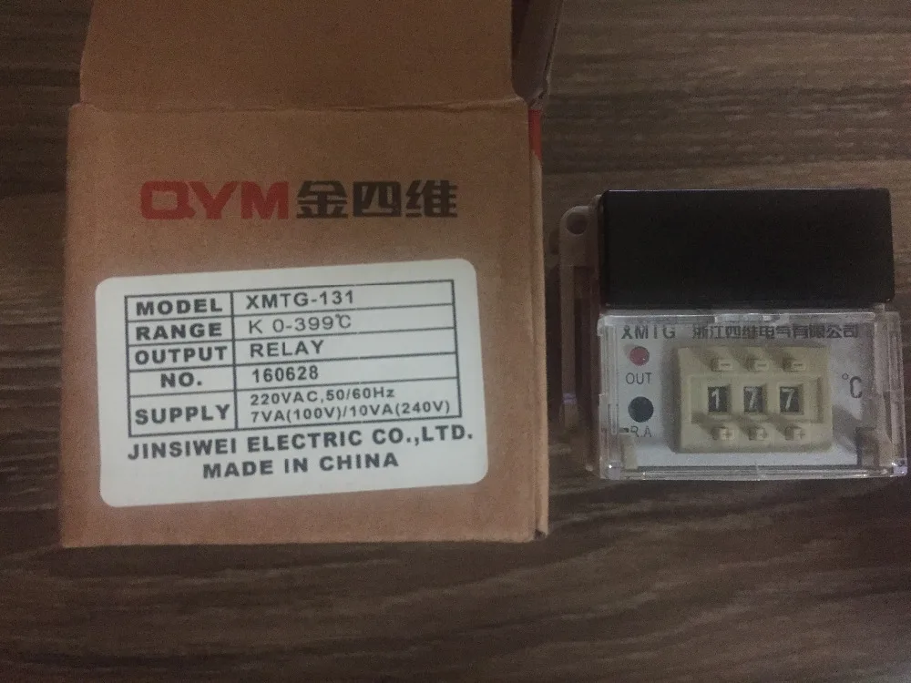 

Genuine electrical QYM XMTG 131 temperature controller XMTG-131 K 399 new original