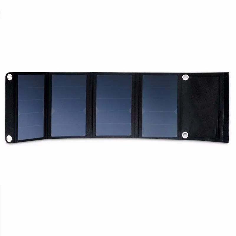 BUHESHUI 22 W de alta eficiência Sunpower Dobrável Carregador de painel solar portátil Carregador de telefone solar Dual USB Frete grátis