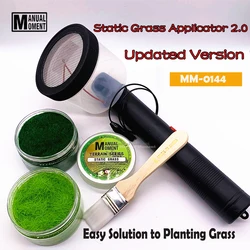 ABS Mini Static Grass Flocking Applicator For Gundam Miniature Scene Model Materia Flocking Making Hobby DIY Tools