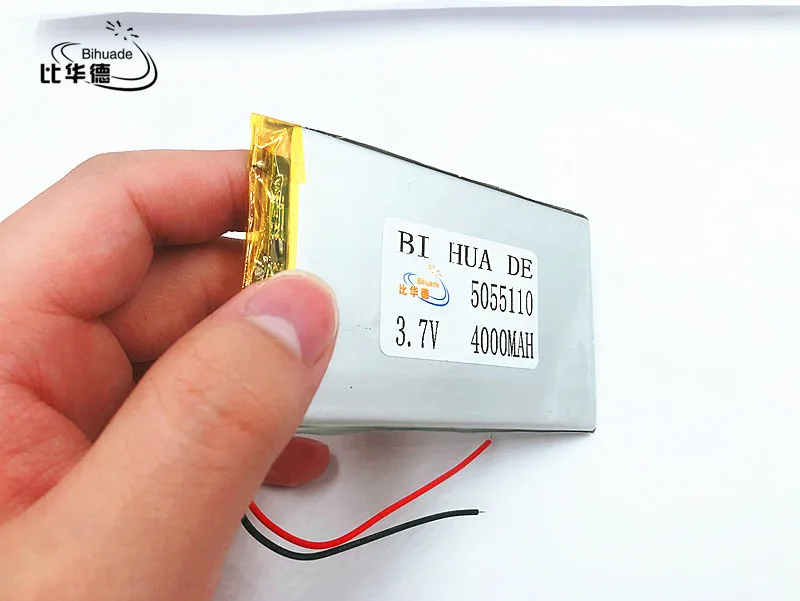 Li-Po 5055110 3.7V 4000 mah lithium polymer battery large-capacity PDA tablet PC MID polymer battery