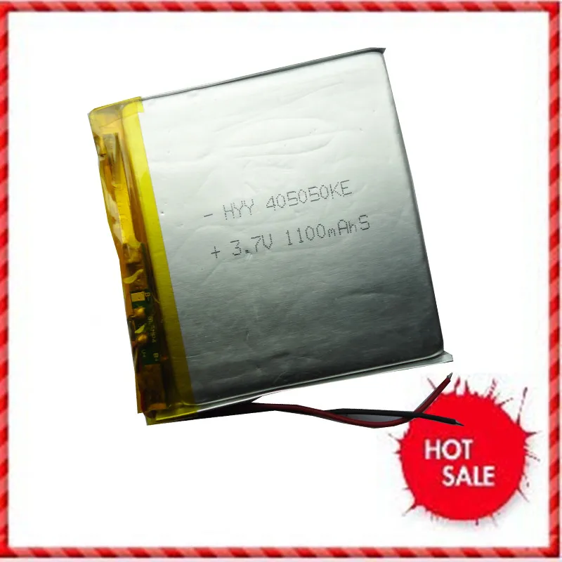 Polymer 3.7V Pin Lithium 1100MAH pin lithium 405050 MP3 MP4 điều hướng đồ chơi Sạc Li-ion Tế Bào