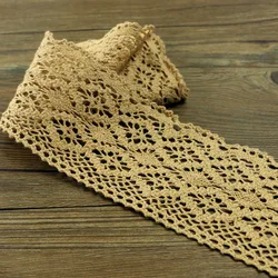 1 yards of high quality  cotton lace sewing household clothing accessories DIY material wedding decoration