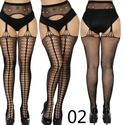 Shengrenmei meia-calça sexy feminina, lingerie quente 2019, cinta de liga, meia-calça transparente coxa alta, meia-calça barata