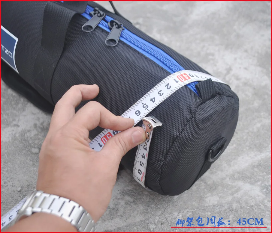 Diameter 13CM Camera Tripod Carrying Bag 38CM 45CM 55CM 60CM 65CM 70CM 75CM 80CM Travel Case For GITZO tripod