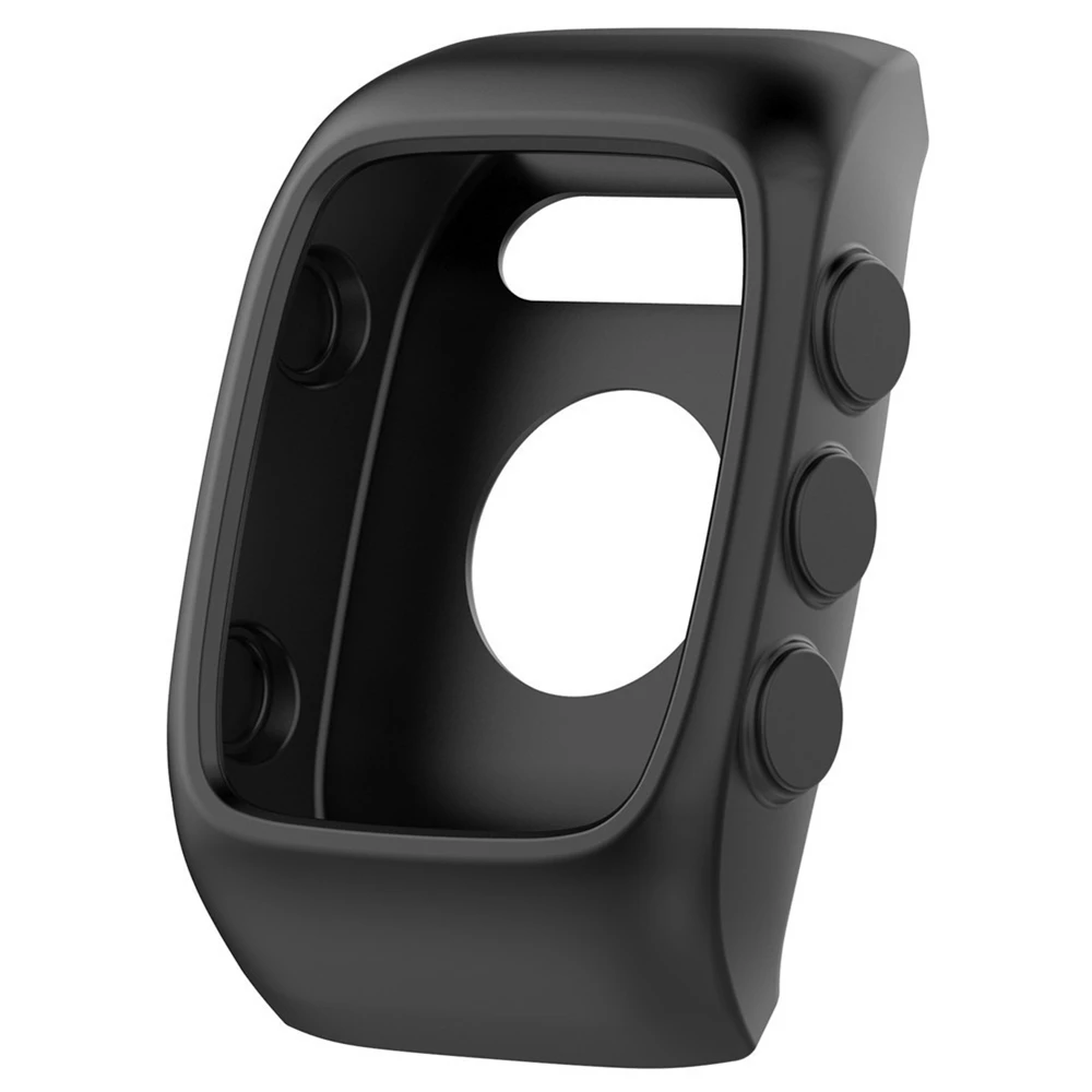Caso protetor para polar m400 m430 esportes assista capa caso silicone macio para polar m400 & m430 escudo