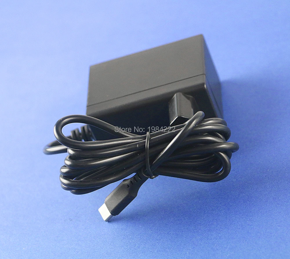 10 unids/lote 2.6A cargador/adaptador de CA para Switch NS consola de juegos cargador de enchufe UE/EE. UU. fuente de alimentación de carga de pared viaje en casa