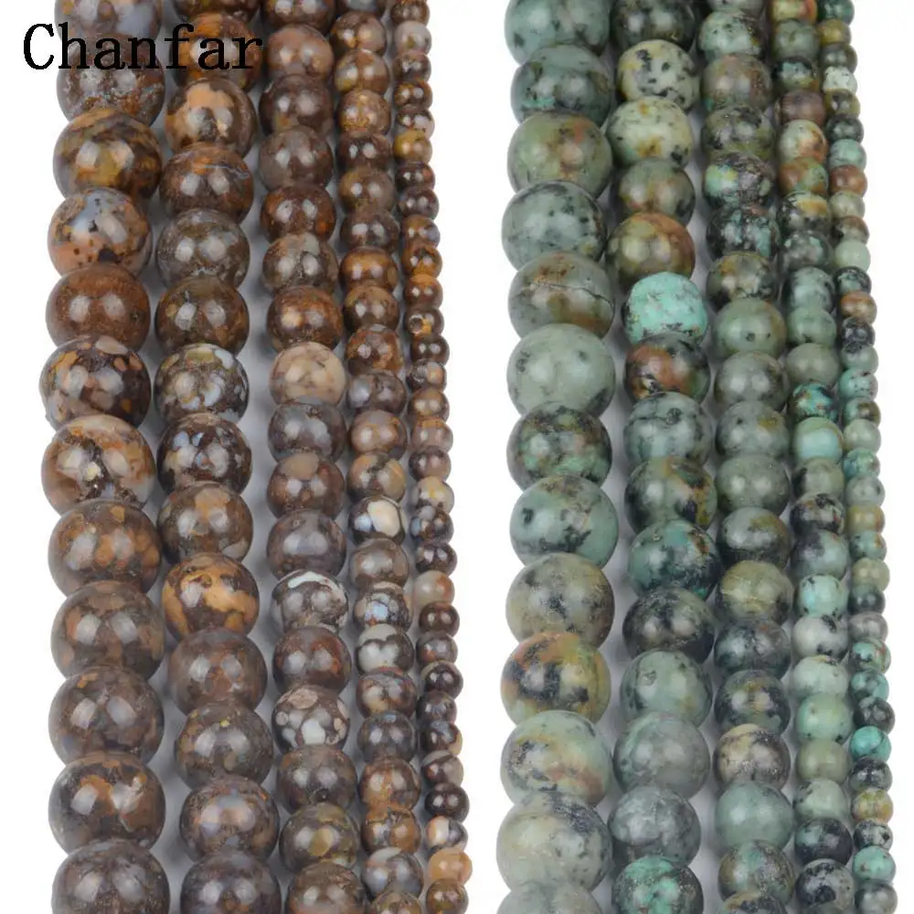 Opal Stone Africa Pine Stone Beads for Women Jewelry Fashion Making