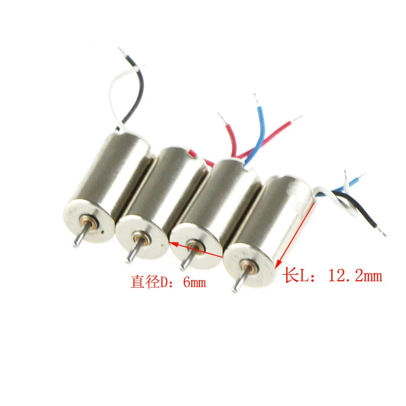 

4 Pcs/lot Original Motors For Cheerson Cx10w Cx10c Cx10a Cx10 Cx10d Quadrocopter Spare Parts Mini Quadcopter Engine Accessories