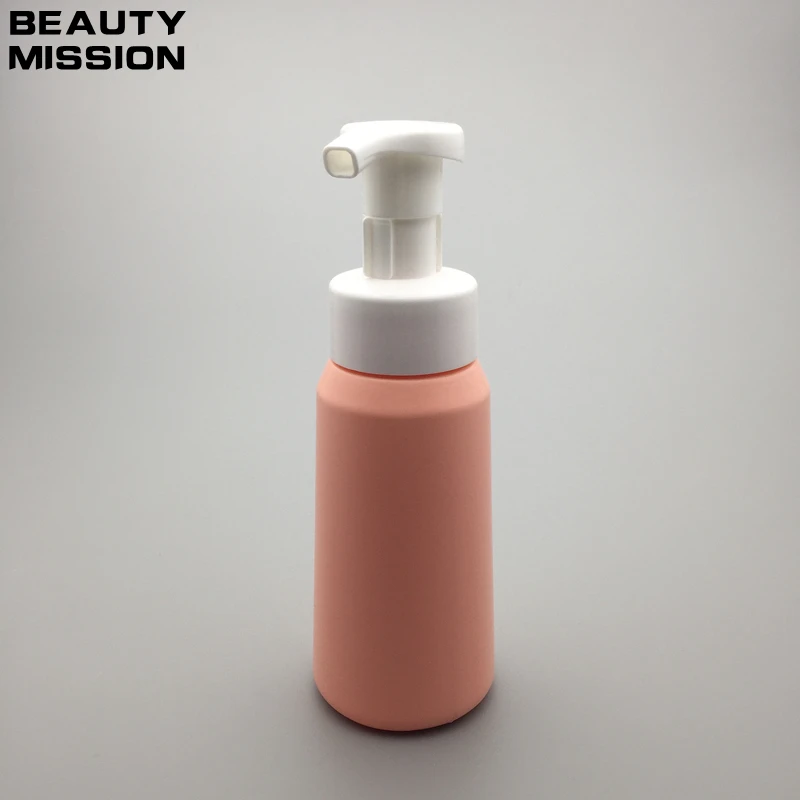 250ml High-grade Pink Foaming Bottle Froth Pump Soap Liquid Dispenser Foam Bottles Plastic Shampoo Lotion Bottling