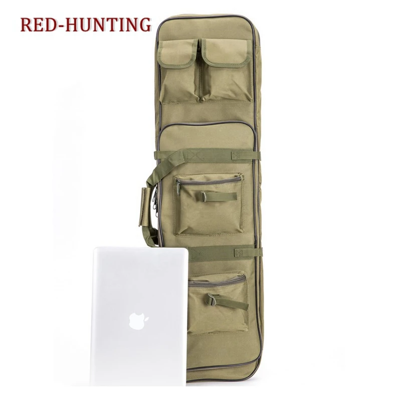 85cm/95cm/120cm Tactical Rifle Gun Shotgun Carry Case Bag Backpack Hunting shooting Bag mud Green Camping tourism