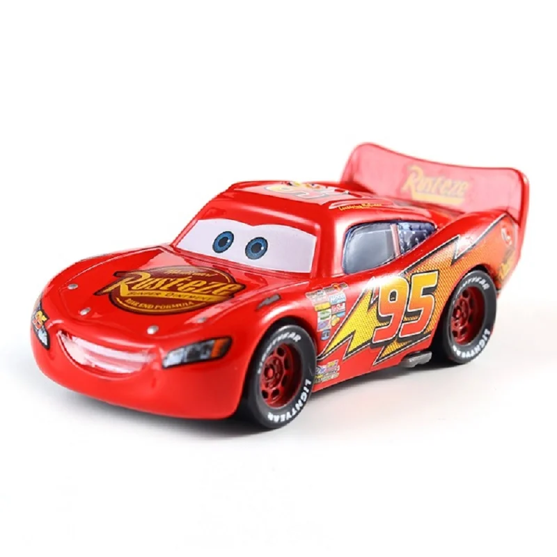 Cars 3 Disney Pixar Cars No.95 Radiator Springs Lightning McQueen Metal Diecast Toys Car 1:55 Children\'s Gifts