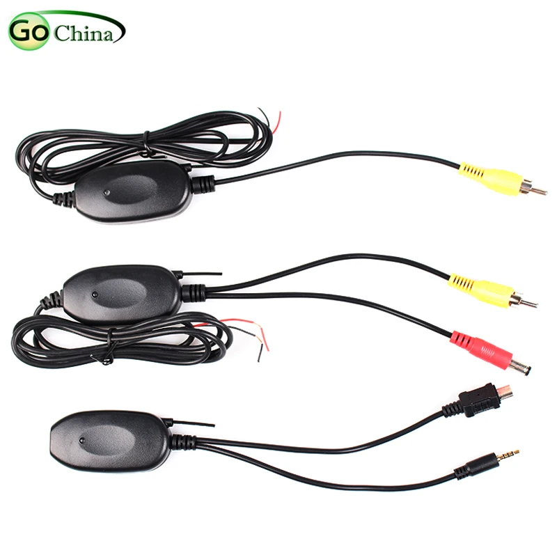 IaotuGo 2.4 グラムカラフルなワイヤレスモジュールアダプタレシーバおよびトランスミッタナビゲーター逆リアカメラ DC 9 V 〜 12 wifi アダプタ