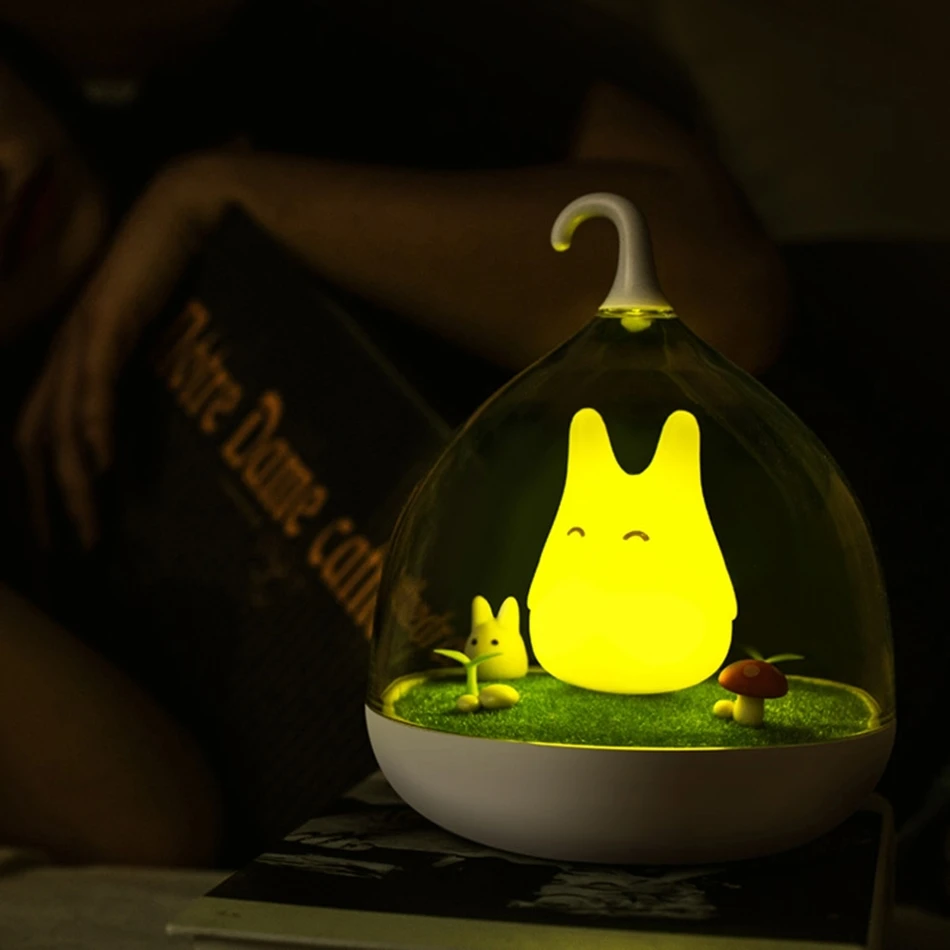 LED Nightlight Lamp For Gift Touch Sensor Cute Birdcage Night Light with USB Cable Home Decor Bedroom luminaria Hot Sale