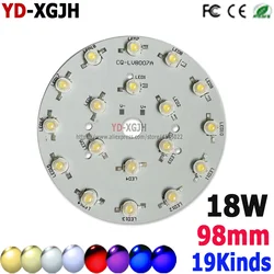 18W LED pcb 3W wysoka dioda LED dużej mocy koraliki do lampy aluminiowa płyta, aluminiowa płyta z spawania wykończone LED koraliki do lampy, DIY akcesoria