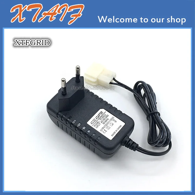 7V 0.8A 7V 800mA AC100-240V Battery Charger Adapter for Toy Car Children Kids TRAX ATV Quad Ride On Car RC Car for Huffy X6 X5