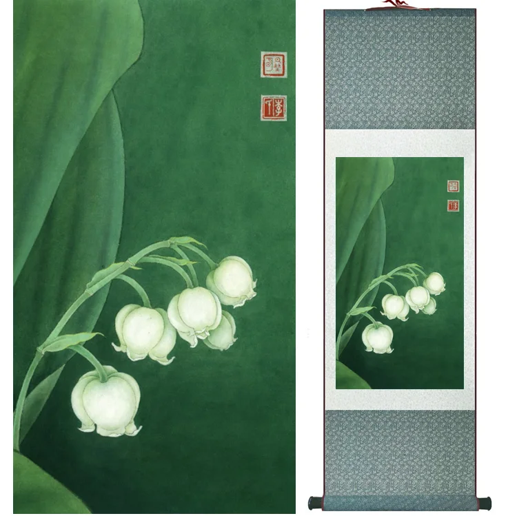 Top quality flowers  painting Chinese wash painting home decoration No.32309