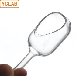 YCLAB-Entonnoir de micro pesée en verre, équipement de chimie de laboratoire