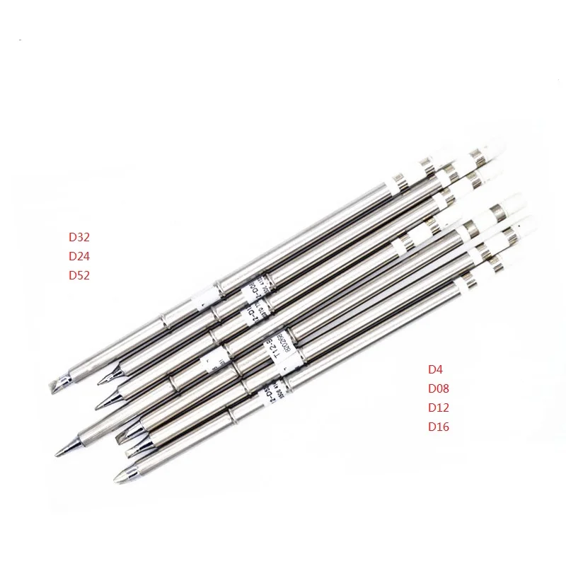 Punte per saldatore serie T12 T12-BC1 T12-BC2 T12-D52 T12-B per stazione di rilavorazione di saldatura Hakko FX-951 FX-952 Punte di saldatura Punture