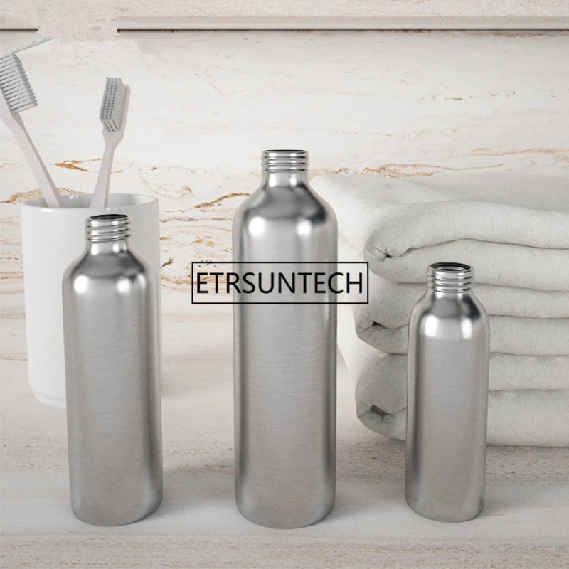 

Refillable Empty Bottles 30ml 50ml Aluminium Bottle Metal Bottles For Cosmetic Packaging Tool F1570