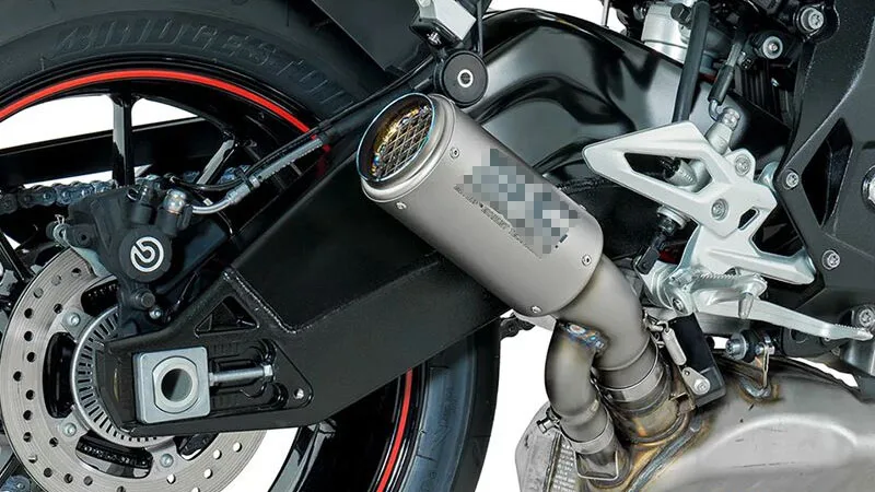 For BMW S1000RR S1000R S1000 RR R 2017 2018 Motorcycle Exhaust Pipe Exhaust Middle Parts Mid System Tube