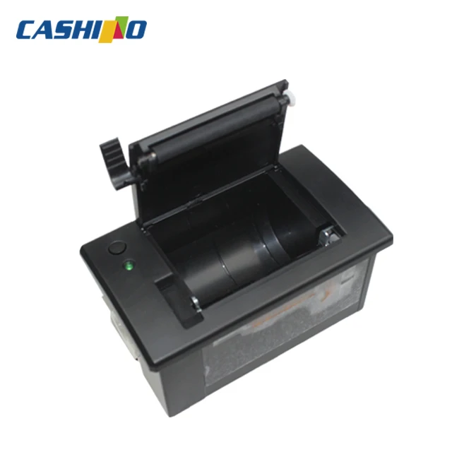 CASHINO 58mm mini thermal printer RS232/TTL/USB/Parallel 2 inch panel mount thermal receipt printer CSN-A2 (DC12V)