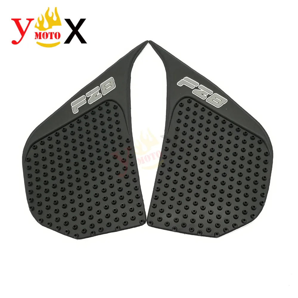 

Rubber Anti Slip Fuel Gas Tank Stickers Knee Grips Traction Pads Tank Decal For Yamaha FZ8 FZ-8 2010-2016 2011 2012 2013 2014