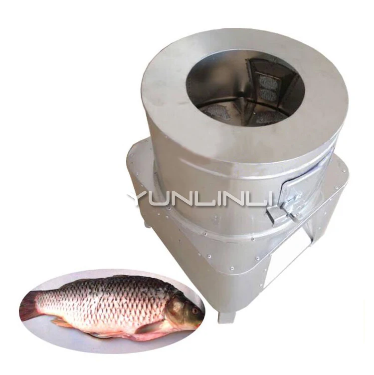 Fish Scale Removing Machine High-efficient Scale Remover Commercial Aquatic Product Scale Removing Equipment