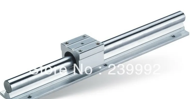 

SBR20 linear guide set: 1pc of SBR20 rail L500mm 20mm linear guide cnc router part +2pcs SBR20UU linear bearing blcok