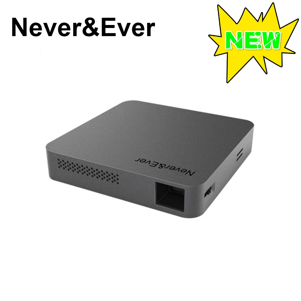 جديد S4 جهاز عرض معالجة رقمية للضوء صغير مع المدمج في بطارية S5 المحمولة جهاز عرض محمولة شاشة المتطابق دعم البث Miracast DLNA