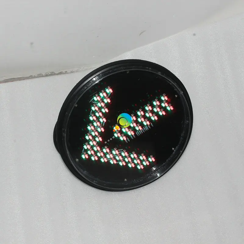 High brightness New design red green arrow light 300mm LED module traffic light lens