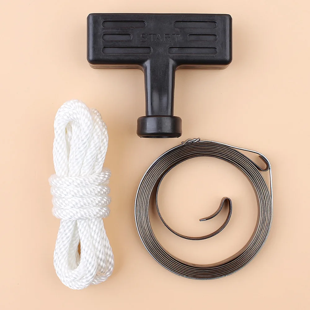 Kit de cuerda de agarre de mango de resorte de arranque de retroceso para HONDA GX120, GX160, GX200, 168F, 170F, 5,5/6.5hp, Motor recortador, desbrozadora