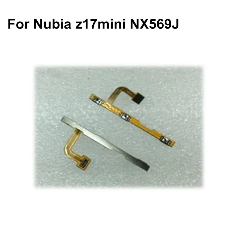 For nubia Z17 mini NX569J NX569h Test Good On/Off Power + Button Keypad volume Flex Cable Ribbon For ZTE Nubia Z17mini