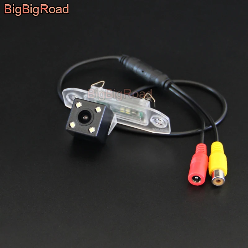 

BigBigRoad Car CCD Rear View Camera For Volvo XC60 XC 60 2008 2009 2010 2011 2012 2013 2014 Reversing Parking camera
