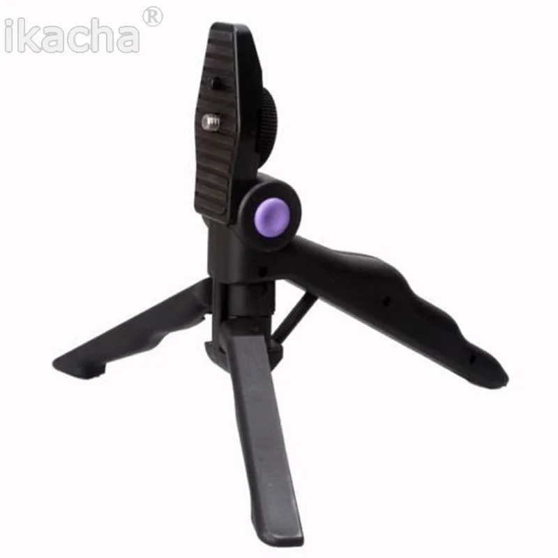 Trípode Universal para Mini cámara, adaptador de montaje con tornillo 1/4, soporte para teléfono móvil, estabilizador, soporte para mesa para cámara Canon y Nikon