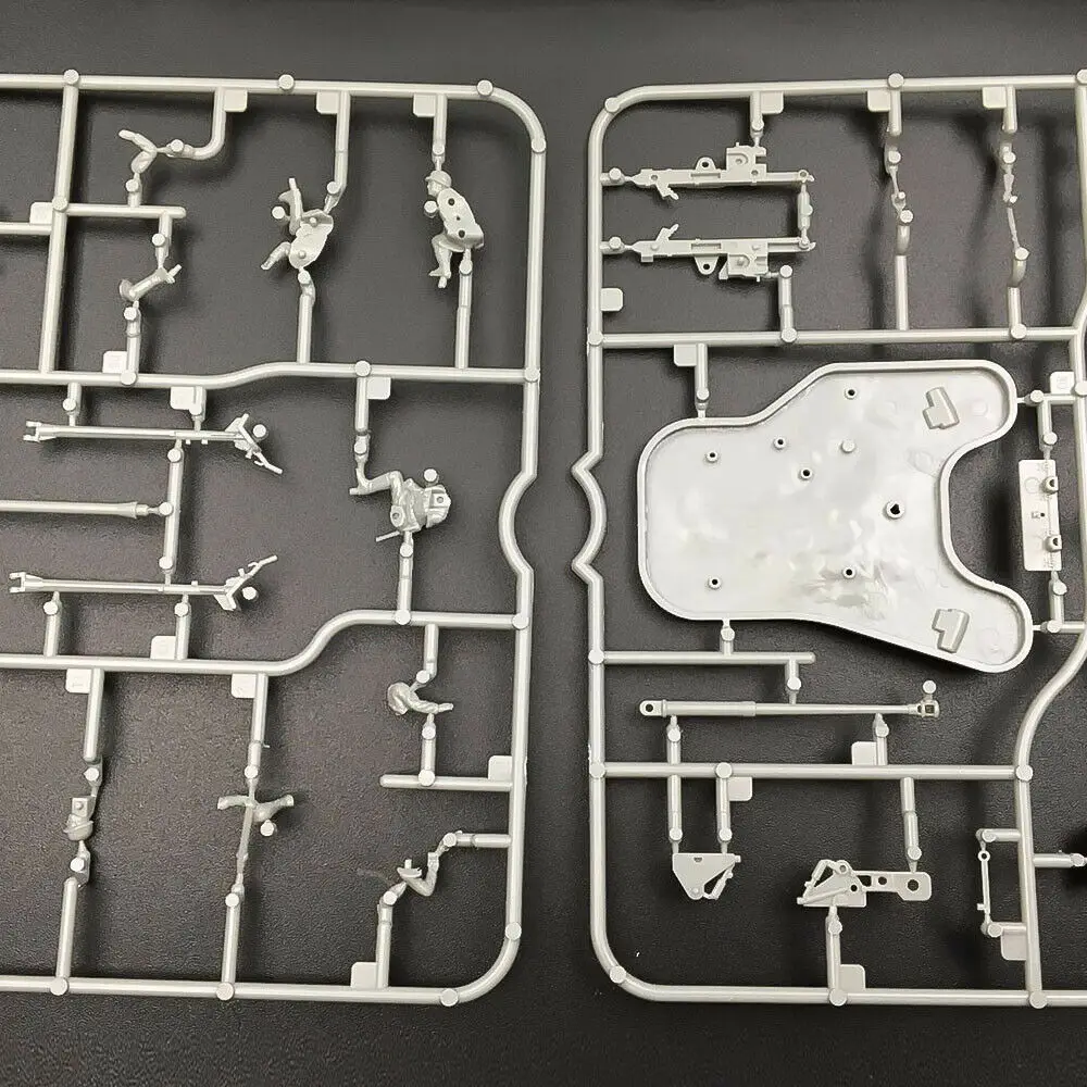4D 1:72 Scenario PAK40 Modell zusammenbauen Kanone Puzzles Bausteine Sammlungen Szene Sandpan Spiel – Detail 16