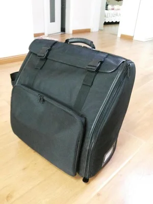 Durabel-funda impermeable gruesa para acordeón de Piano, bolsa para 120, cubierta rígida para bajos, correas traseras, mochila de hombro