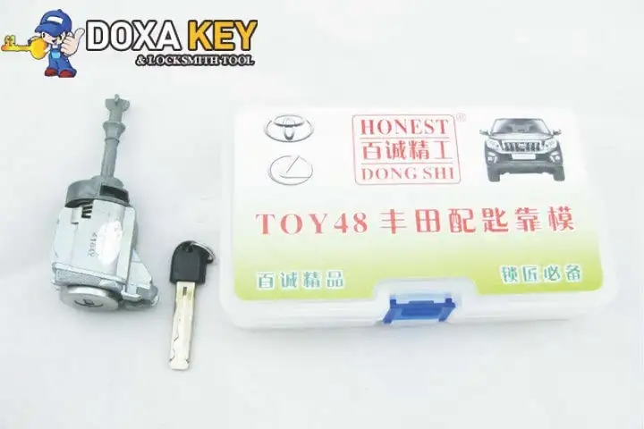 

100% Original Honest TOY48 car key moulds+ key code for key mould Car Key Profile Modeling Free shipping