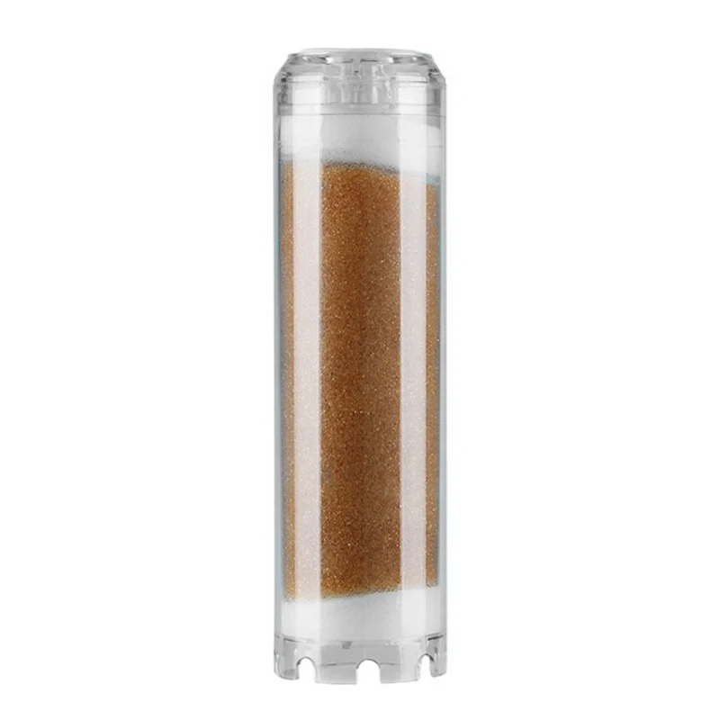 10 inch Resin RO Filter CartridgeTransparent Softener Ion Exchange Removes Descaling And Strong Alkaline Water Purifier Housing