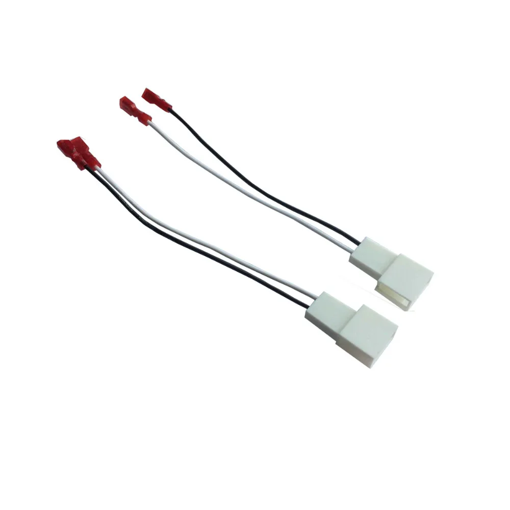 Untuk Toyota Speaker Kawat Harness Menghubungkan Aftermarket untuk OEM Adaptor Plug Set Konektor Kabel Adaptor Kabel