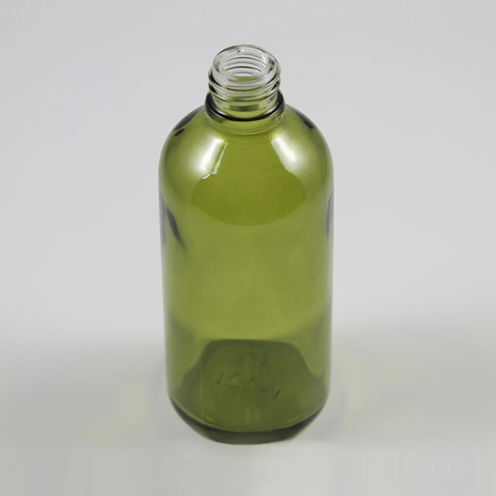 100pcs 100ml light green empty bottle without any caps,could match with sprayer/pump/dropper  caps