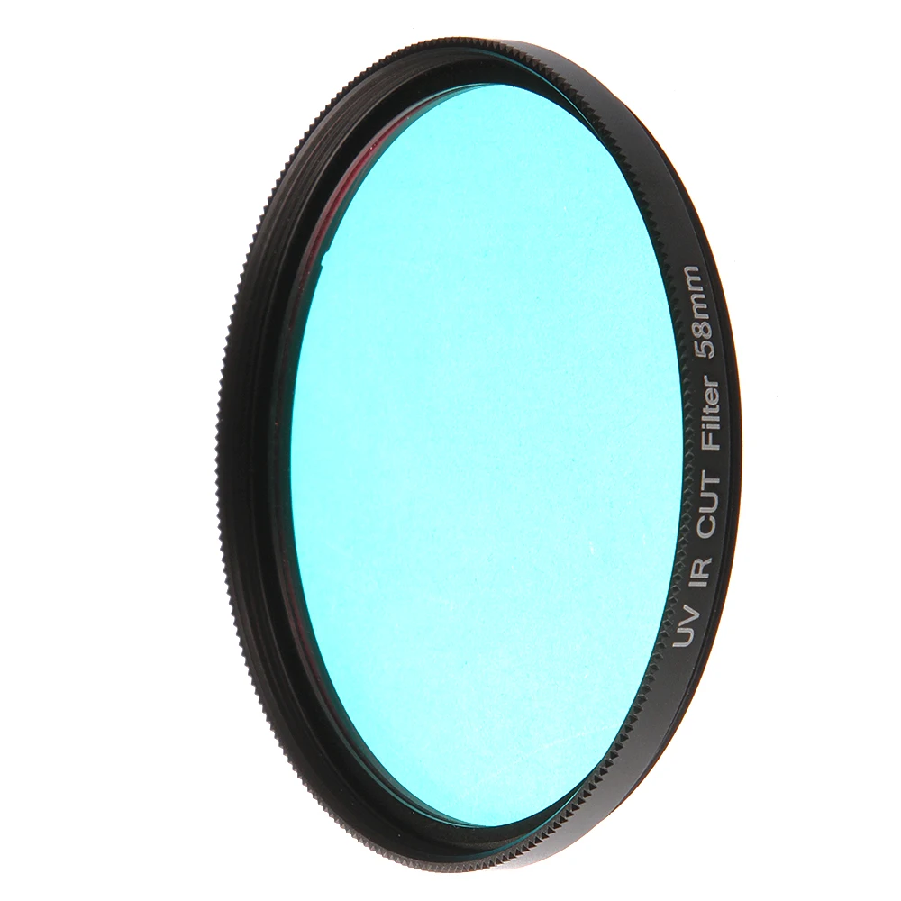 FOTGA 58mm Optical Glass Infrared Pass X-Ray IR UV Cut Filter for Canon Nikon DSLR Camera