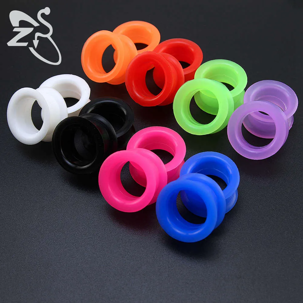 3-25mm Silicone Ear Tunnels Piercing Jewelry Ear Expander Piercing Plug and Tunnels 3mm Stretchers kit Ear Gauges Body Jewelry