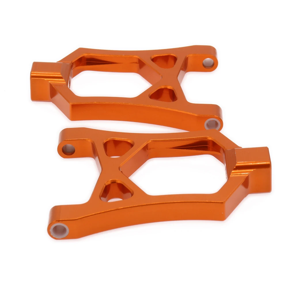 2x Alloy Front Upper Suspension Arm For Rc Hobby Model Car 1/5 Hpi Baja 85400 RCAWD Suspension a-Arm Aluminum