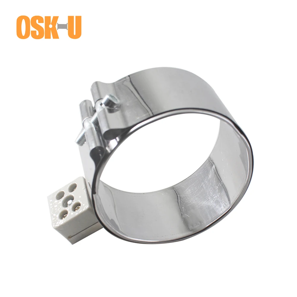 セラミックバンドヒーター,ステンレス鋼電気発熱体,内径100mm,90mm, 95mm, 100mm,高さ110mm