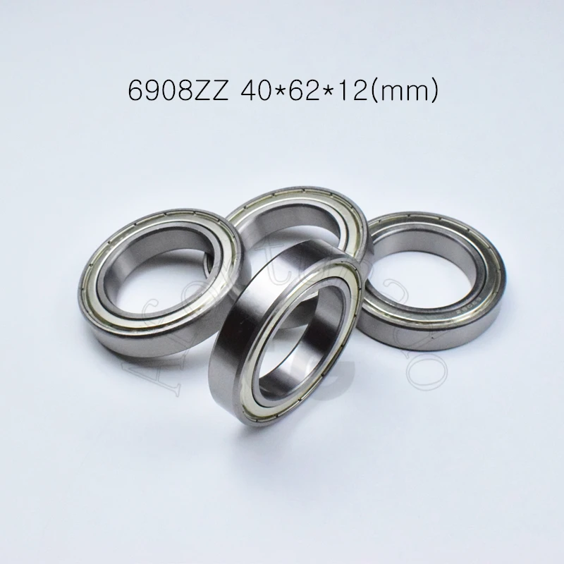 

6908ZZ 1pcs 40*62*12(mm) Bearing free shipping chrome steel Metal Sealed High speed Mechanical equipment parts