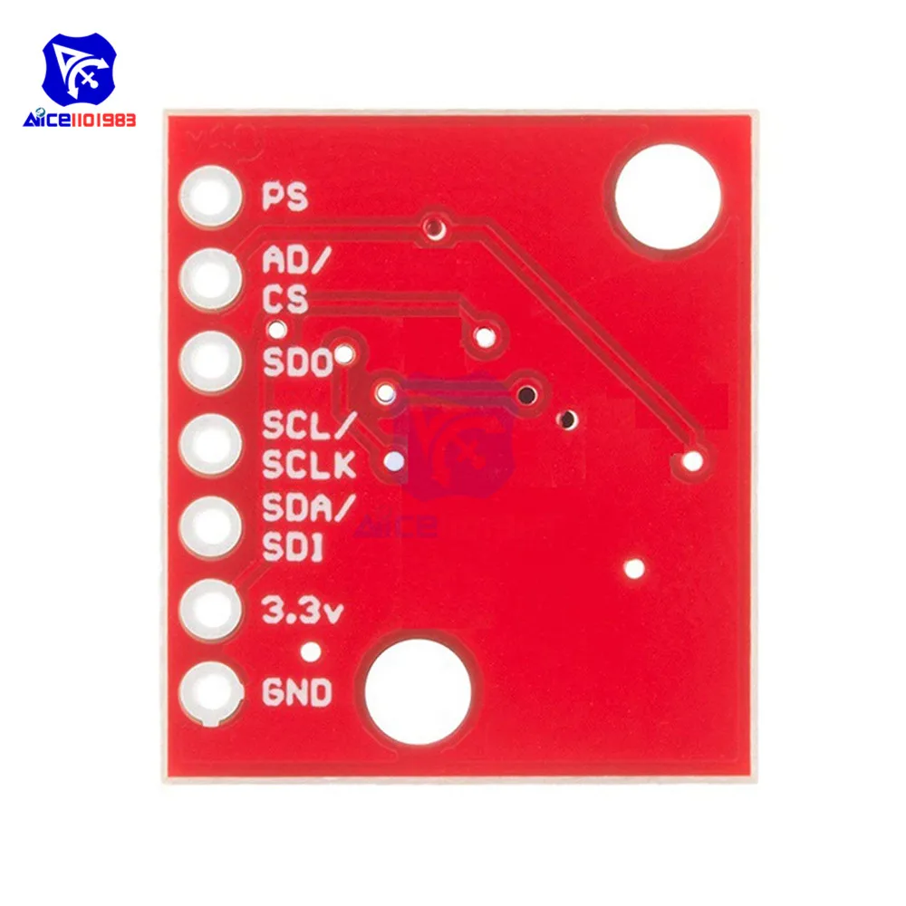GY-MS5803-14BA MS5803 14BA Fluid Liquid Gas Pressure Height Sensor Breakout Module Waterproof Pressure Sensor for Arduino w/ Pin