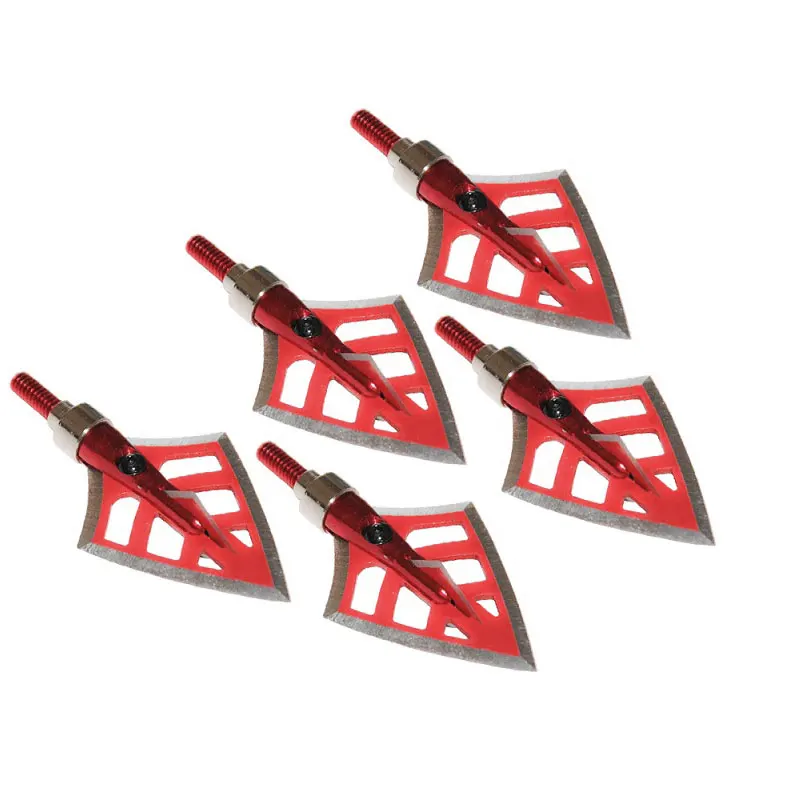 3/6/12pcs Archery Blade Arrowhead 125Gr Stainless Steel Broadhead Arrow Target Point Tips Hunting Shooting Arrow Accessories